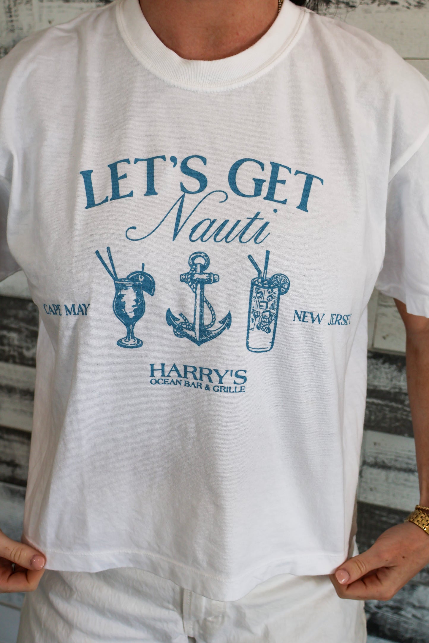Harry's Let's Get Nauti Crop T-Shirt