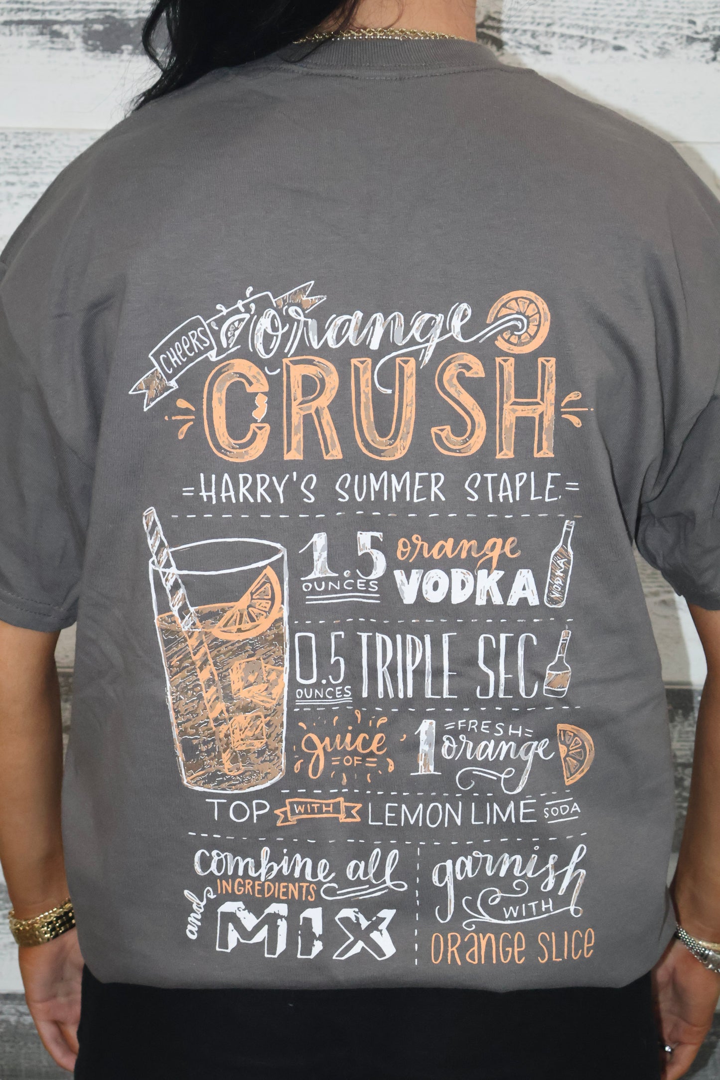 Harry's Orange Crush Recipe T-Shirt