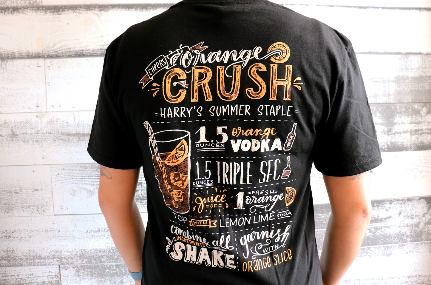 Harry's Orange Crush Recipe T-Shirt