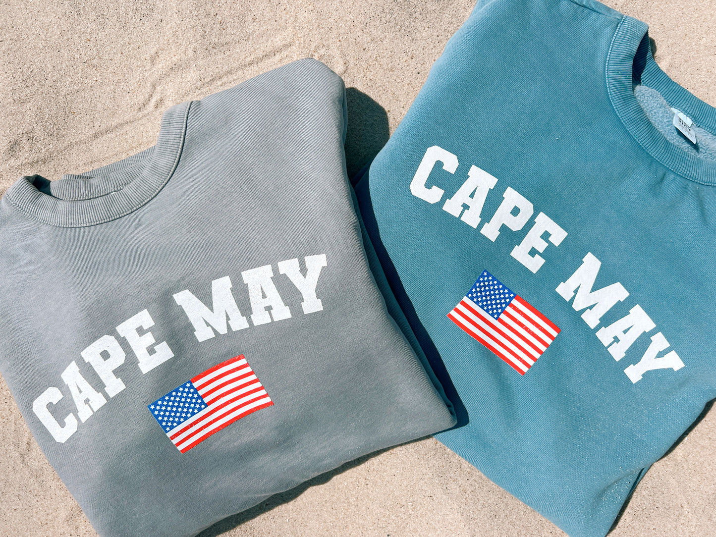 Cape May Patriotic Crewneck